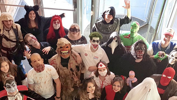 Spooky fundraiser at HOLIDAY EXTRAS