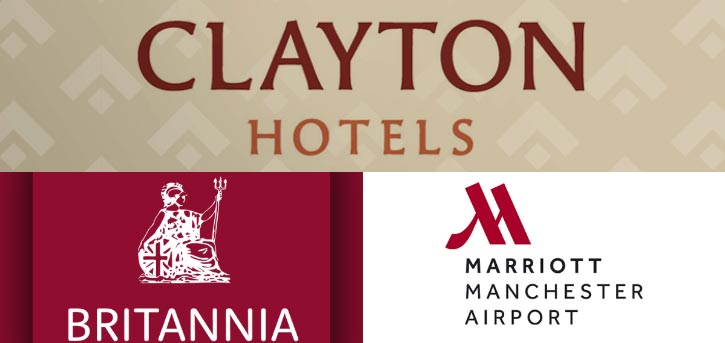 Manchester airport hotels with shuttle bus transfers logo banner