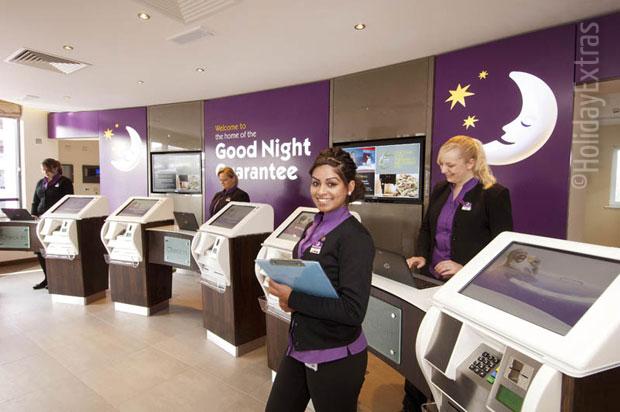 Check in at the Premier Inn London Gatwick airport