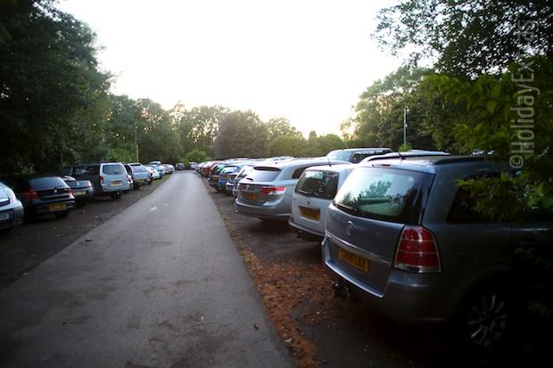 Parking at the Britannia Country House