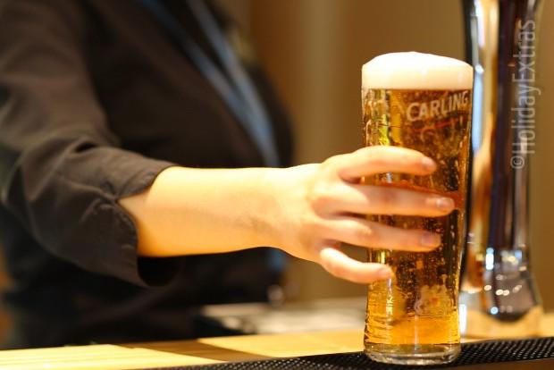 Enjoy a drink at the Premier Inn Manchester airport South