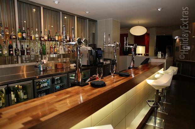 The bar at the Novotel