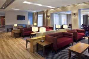 The lounge at the Holiday Inn Express Southampton M27 junction 7