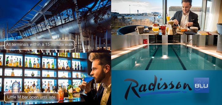 The Radisson Blu Manchester Airport Hotel Interior and Exterior