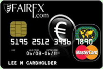 FairFX Currency card