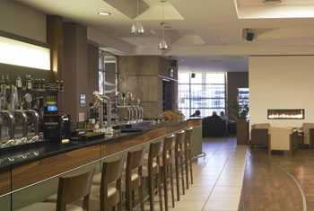 Relax in the bar at the Hilton Templepatrick