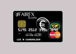Fair FX currency card