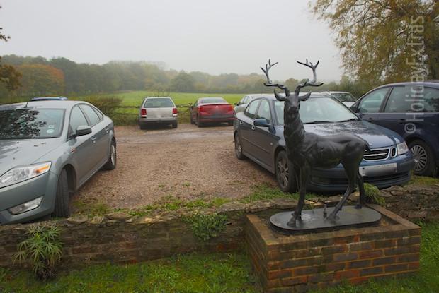 Parking at the Waterhall Country House