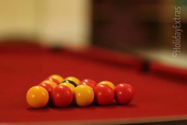 Play pool at the Britannia Manchester Airport