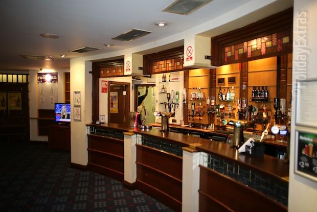 The bar at the Britannia Manchester Airport