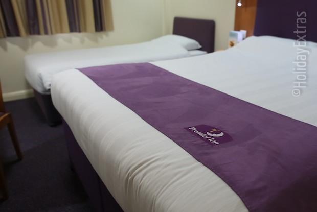 A triple at the Premier Inn Manchester airport North