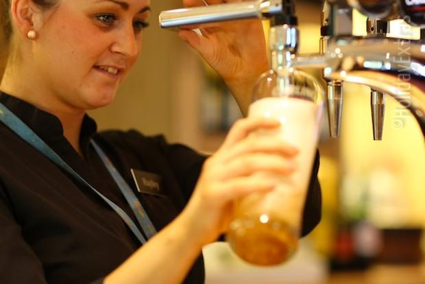 Have a pint at the Premier Inn Manchester airport South