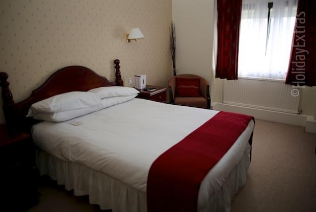 A double room at the Britannia Hotel