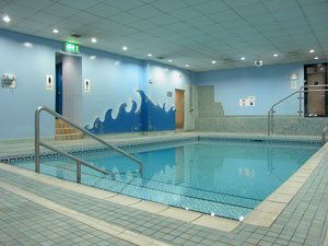 The pool at the Britannia Aberdeen