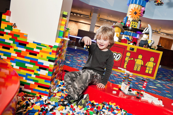 Lego Pit at Legoland Resort Hotel