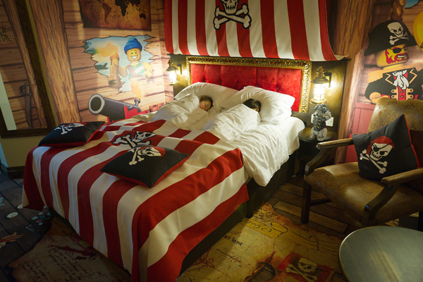 Pirate Premium Room at Legoland Resort Hotel