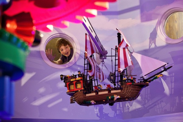 Lego Pirate Ship at Legoland Resort Hotel